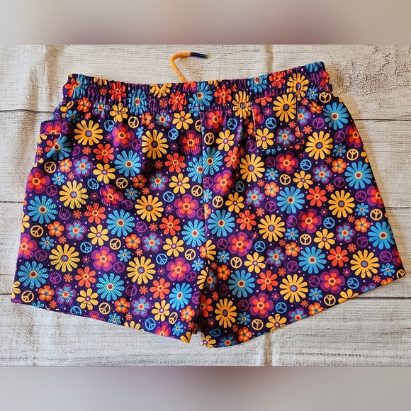 Gay Almanac by Pandatak Size Medium Pride Shorts Festival Zaddy Rave LGBTQ Flora - Picture 5 of 8